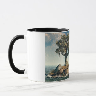 Eine Baum-Insel Tasse