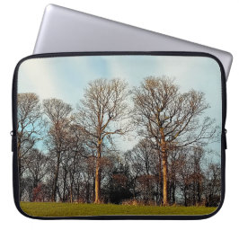 Eine Baumreihe Laptopschutzhülle