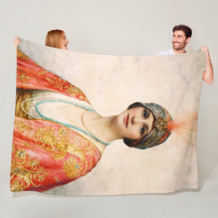 Eine Beauty in orientalischer Kostüme von William Fleecedecke