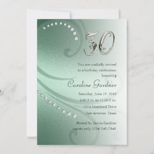 Eine beliebige Zahl zum Geburtstag Einladung