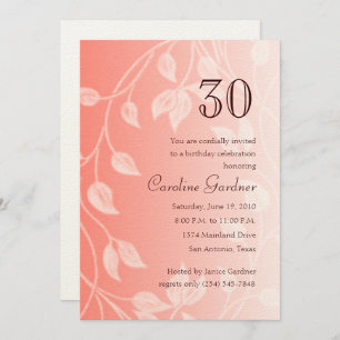 Eine beliebige Zahl zum Geburtstag Einladung