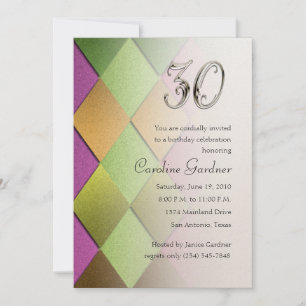 Eine beliebige Zahl zum Geburtstag Einladung