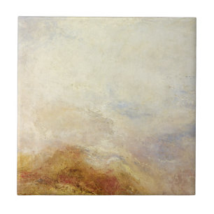 Eine Bergkulisse, Val d’Aosta - Joseph Mallord... Fliese