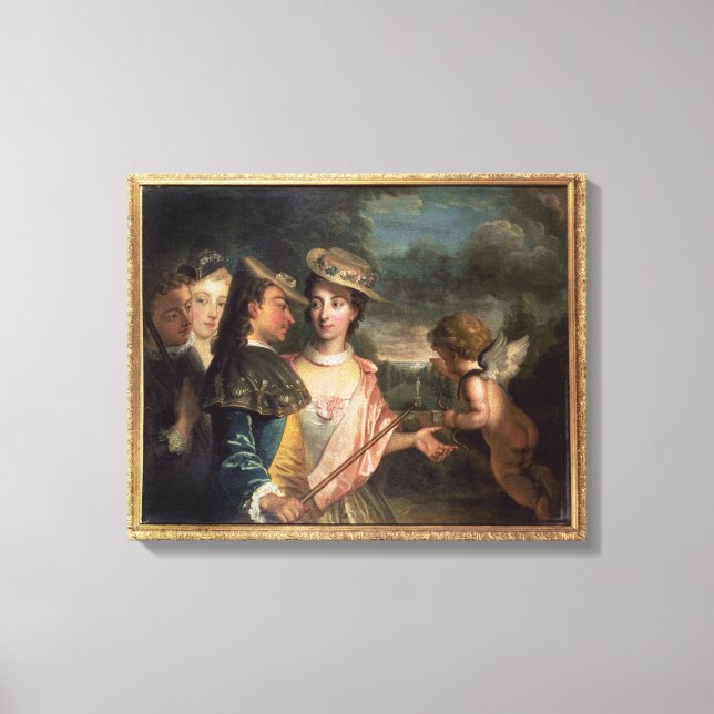 Eine Berufung Leinwanddruck (Vorderseite)