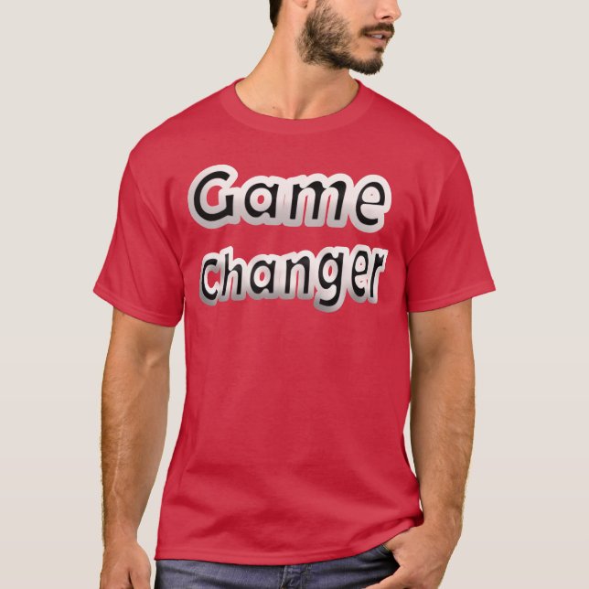 eine BeschreibungGame changerGeschenke Vintag T-Shirt (Vorderseite)