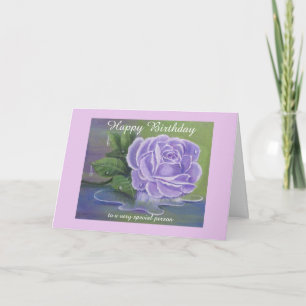 Eine besondere Freundin, Geburtstagskarte Karte