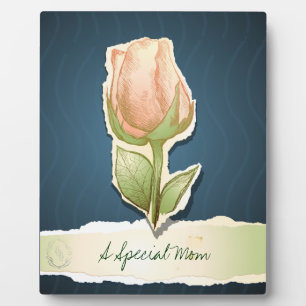 Eine besondere Mutter, Plakette Fotoplatte