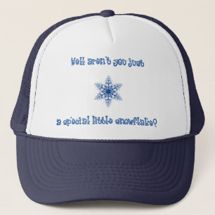 Eine besondere Schneeflocke Truckerkappe