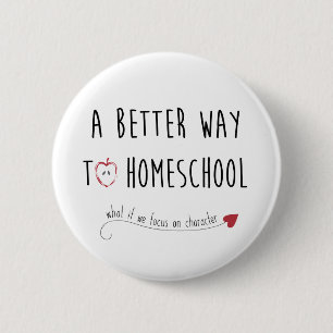 Eine bessere Weise zu Homeschool Knopf Button