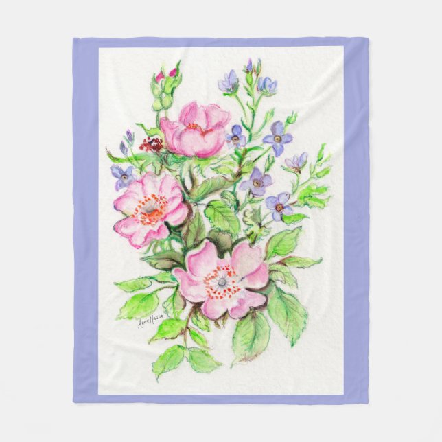 Eine bessere Welt Fleecedecke (Vorderseite)