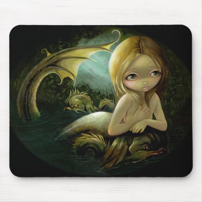 "Eine bestimmte Schräge von hellem" Mousepad (Vorne)