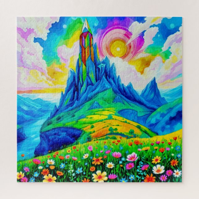 Eine bezaubernde Landschaft Puzzle (Vertikal)