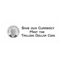 Eine Billion Dollar Platinmünze