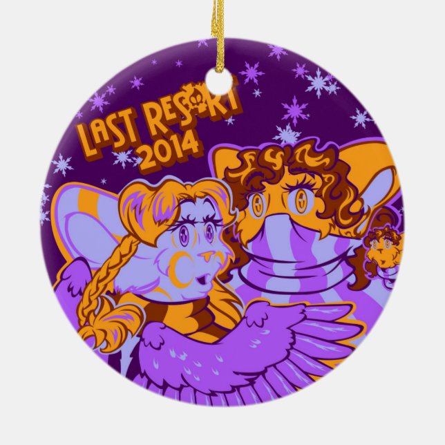 Eine binäre Melodie -- Letzte Res0rt 2014 Keramikornament (Hinten)