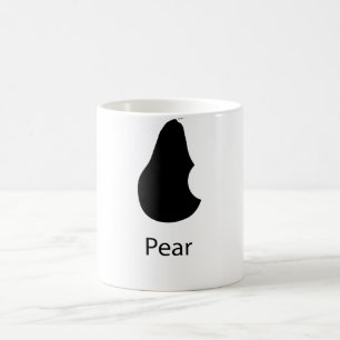 Eine Birne mit einem Biss! Tasse