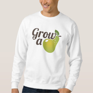 Eine Birne wachsen Sweatshirt