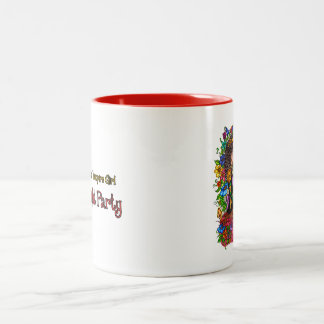 Eine BirthNight Party-Tasse Zweifarbige Tasse