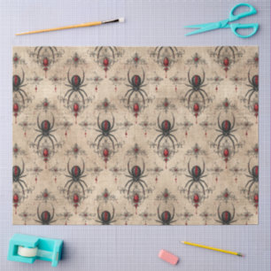 Eine Black Widow Serie Design #15 Seidenpapier