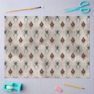 Eine Black Widow Serie Design #27 Seidenpapier
