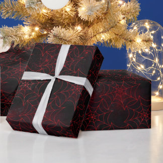 Eine Black Widow-Serie Design #5 Geschenkpapier