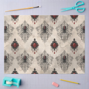 Eine Black Widow Serie Design #7 Seidenpapier