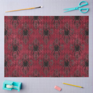 Eine Black Widow-Serie Design #8 Seidenpapier