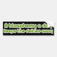 Eine Blasphemie am Tag