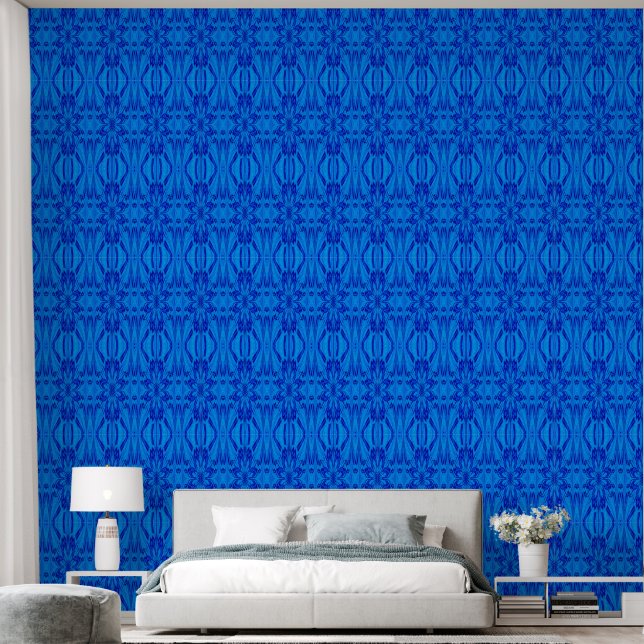 Eine blaue Wildblume 3 Tapete (Schlafzimmer)