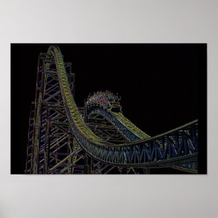 Eine blühende Kraft Poster