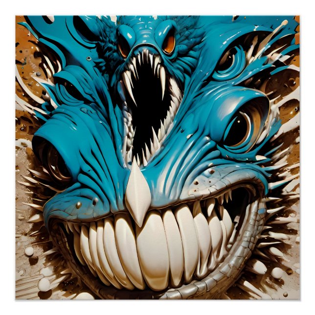 Eine blühende Urne Poster (Vorderseite)