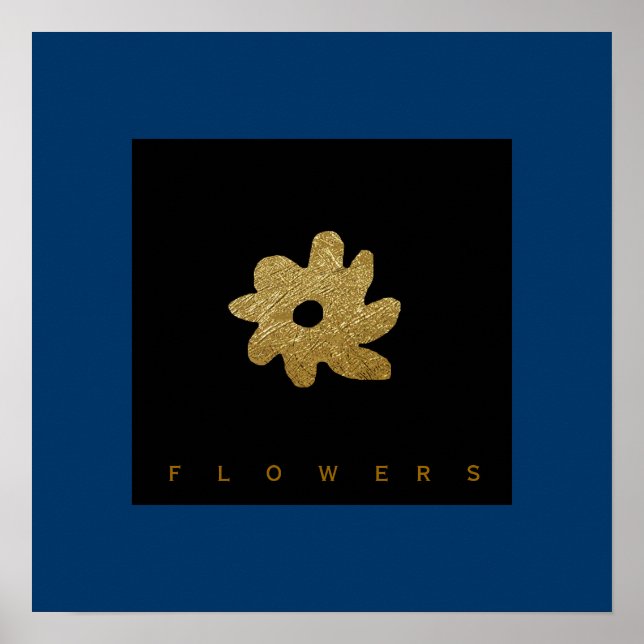 eine Blume der Dekoration (Vorne)