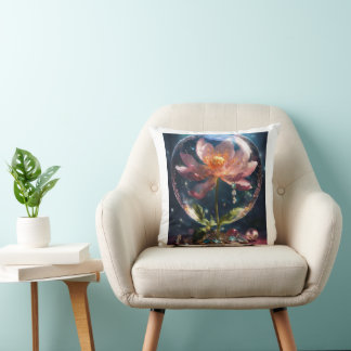 eine Blume, die mit Schmuck in einer Floatinganlag Kissen