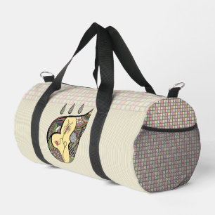 Eine Blume im Inneren Duffle Bag