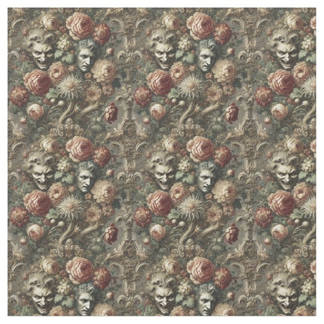 Eine Blut-Weinproduktion — gotische Dense-Tile Stoff (Nahaufnahme)