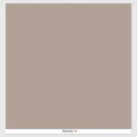 eine braune Mauer mit Aufkleber<br><div class="desc">Das Design ist nah in einer beigen Wand gehalten,  die anscheinend Teil eines Gebäude ist. Die Wand ist glatt und hat eine einheitliche Struktur,  die ihr ein schlichtes und einfaches Aussehen verleiht.</div>