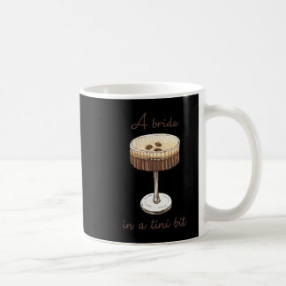 Eine Braut in einer winzig kleinen Braut Funny Mar Kaffeetasse