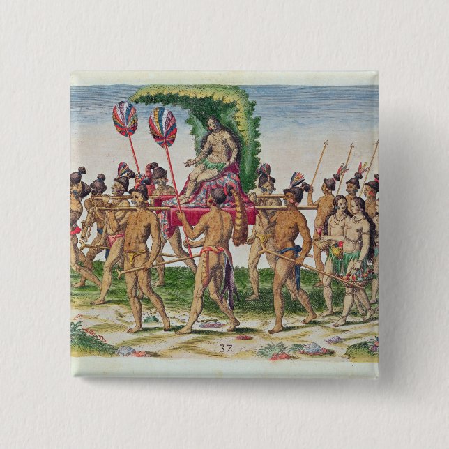 Eine Braut wird getragen Button (Vorderseite)