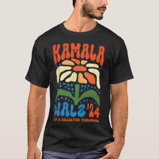 Eine Brighter Tomorrow Boho Ästhetik Kamala Waltz T-Shirt