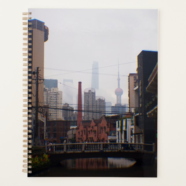 Eine Brücke in Shanghai Planer (Vorderseite)