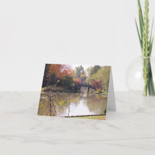 Eine Brücken-Karte Karte