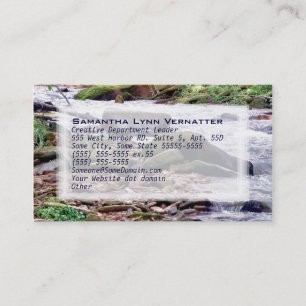 Eine Bucht hochkrempeln Visitenkarte