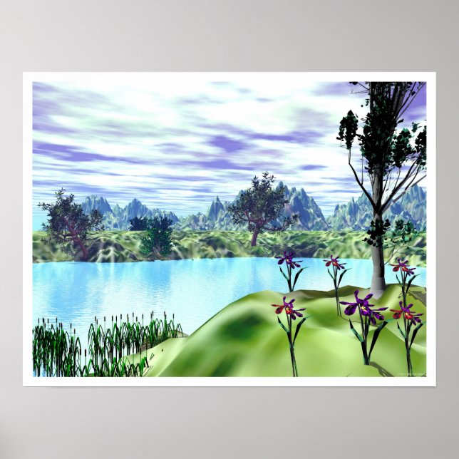 Eine Bucht Poster (Vorne)