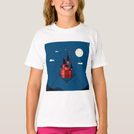 Eine Burg zwischen Himmel und Erde T-Shirt