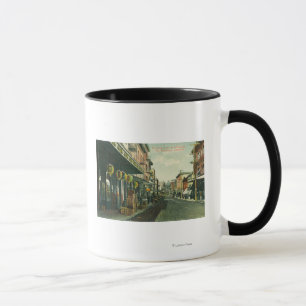 Eine Chinatown-Straßen-Szene Tasse