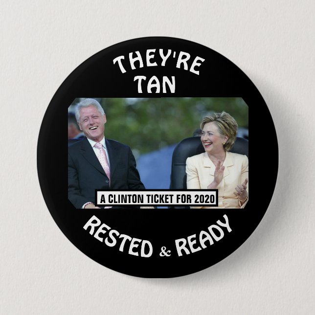 Eine Clinton-Karte für 2020 Button (Vorderseite)
