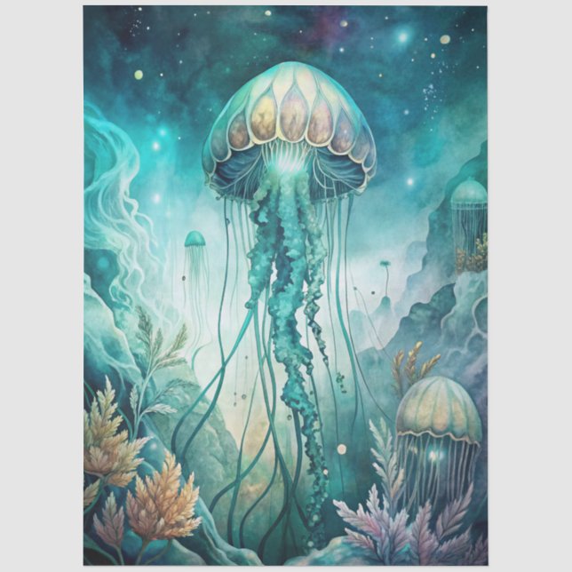 Eine Coastal Series Design 60 Seidenpapier (Vorderseite)