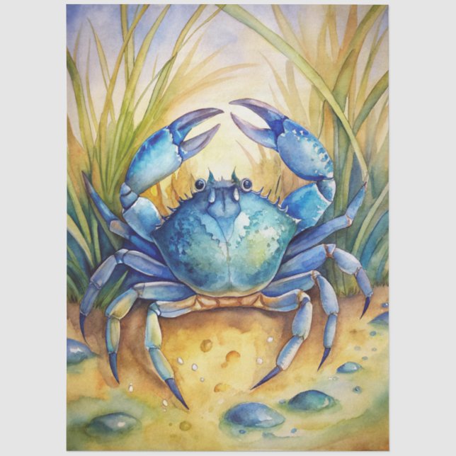 Eine Coastal Series Design 72 Seidenpapier (Vorderseite)