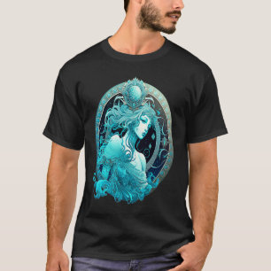 Eine Coole Astrologie Januar Februar Aquarius Birt T-Shirt