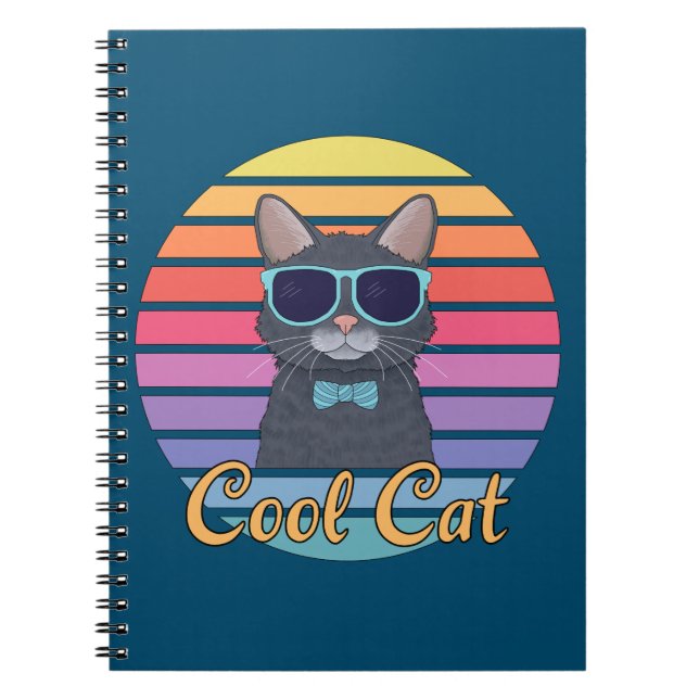 Eine Coole Katze Notizblock (Vorderseite)
