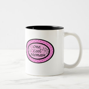 Eine coole Memaw Zweifarbige Tasse